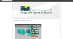 Desktop Screenshot of diamundialpersonassordas.org